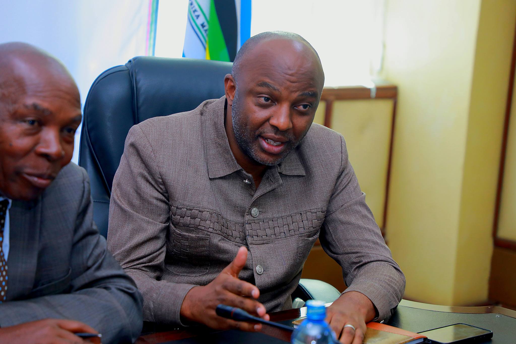 IGRTC Chairman, CPA Kithinji Kiragu, today hosted Murang’a Governor, Hon. Irungu Kang’ata