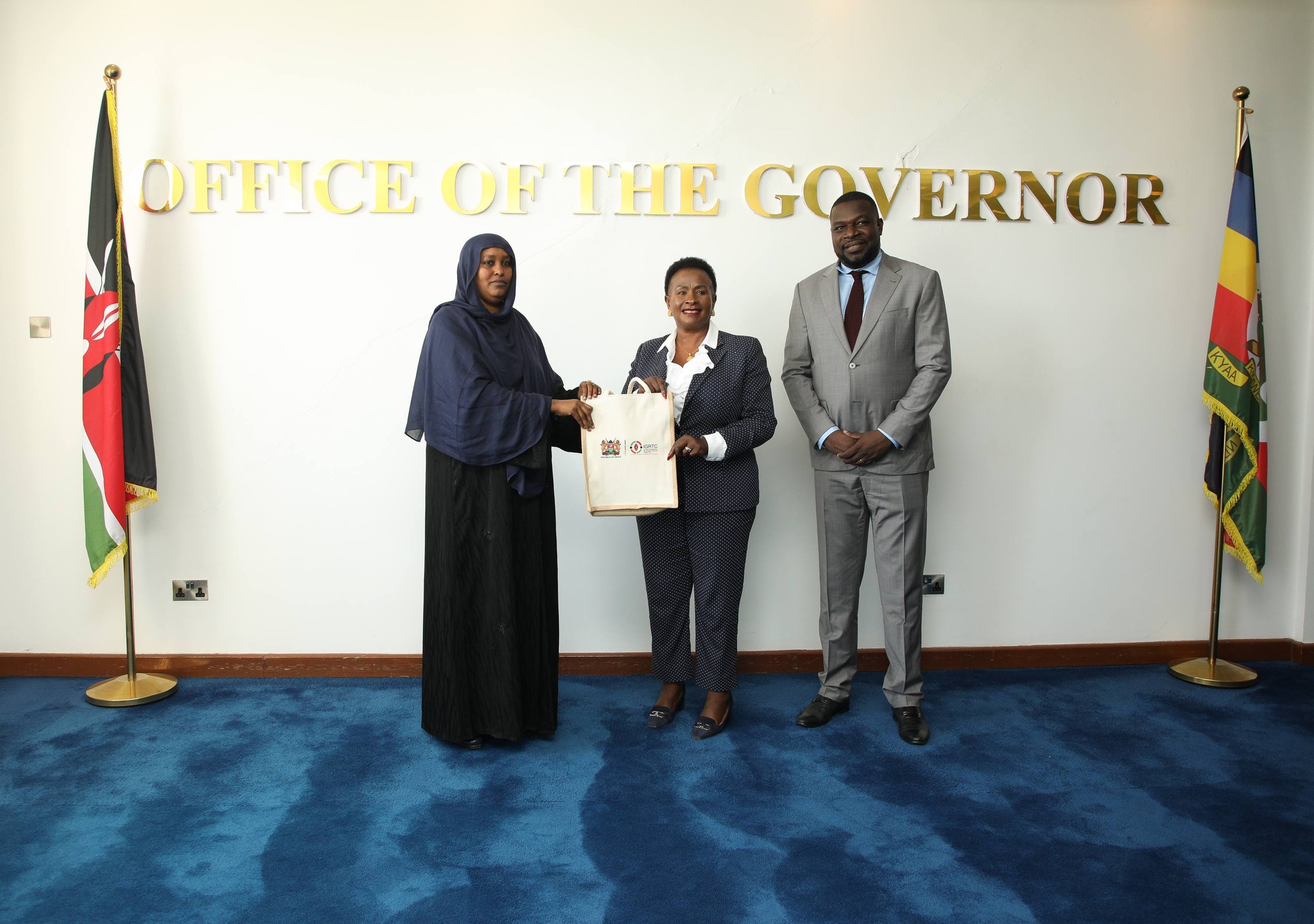 Courtesy visit to H.E. Wavinya Ndeti at the Machakos County Government Headquarters (White House) 