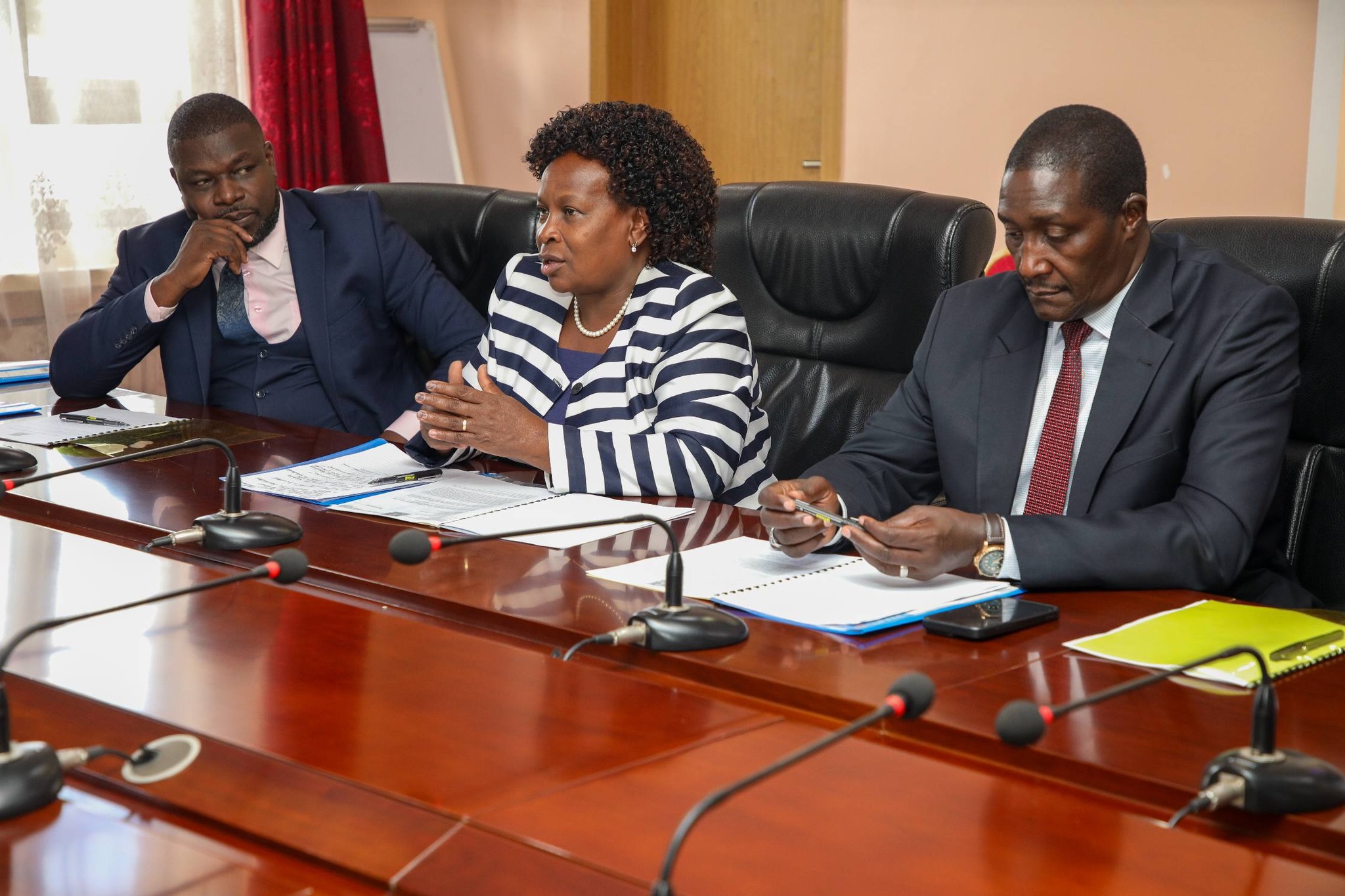 Courtesy visit to the Board of Directors of Kenya Medical Training College (KMTC).