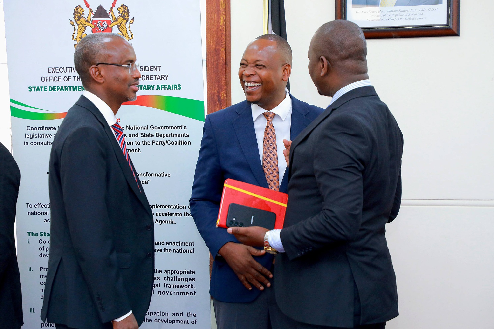 Consultative Meeting on Advancing the Legislative Agenda within the Devolution Sector.