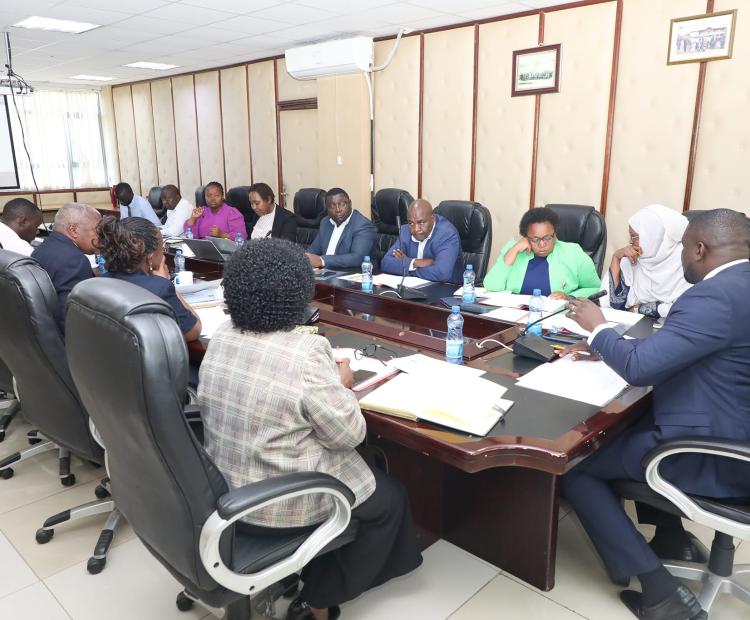  Joint consultative meeting  with the County Government of Tharaka Nithi and the State Department for Public Works to address issues related to the construction of the County Headquarters.
