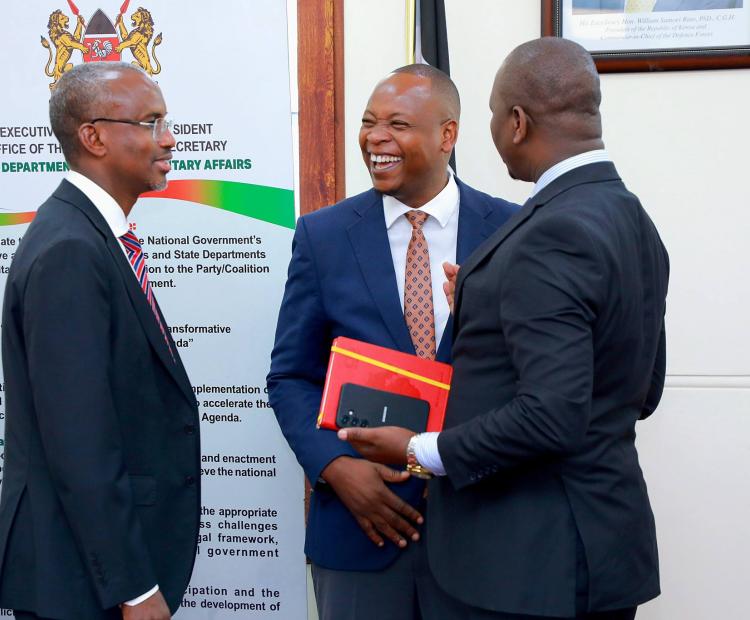 Consultative Meeting on Advancing the Legislative Agenda within the Devolution Sector.